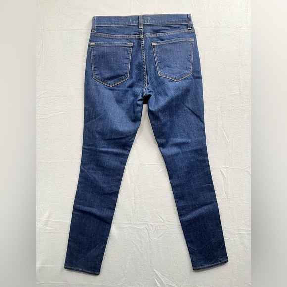 Women's J Brand Freedom Dark Wash High Rise Skinny Denim Jeans Size 27 - Picture 7 of 10